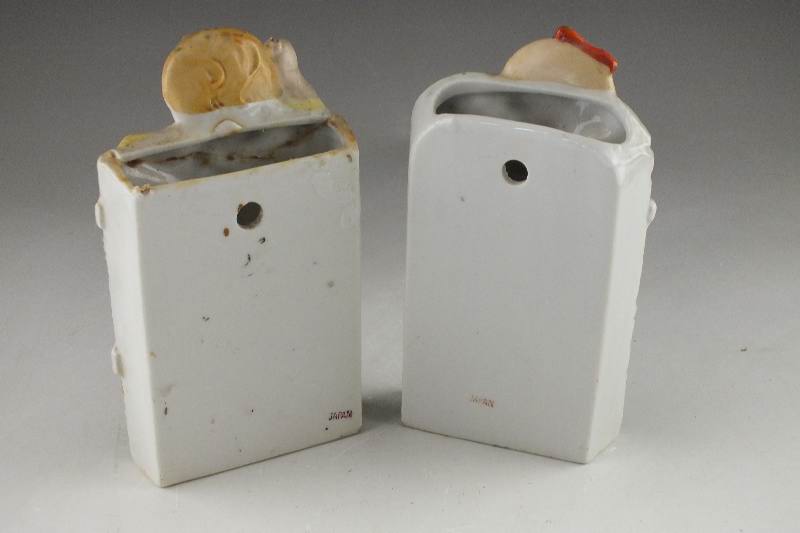 Adorable ceramic match strike boxes