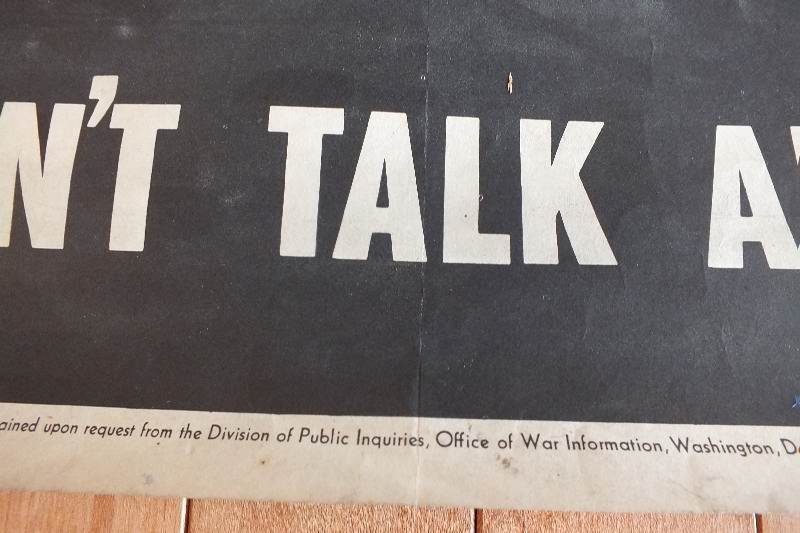 A Group of War Related posters circa 1940