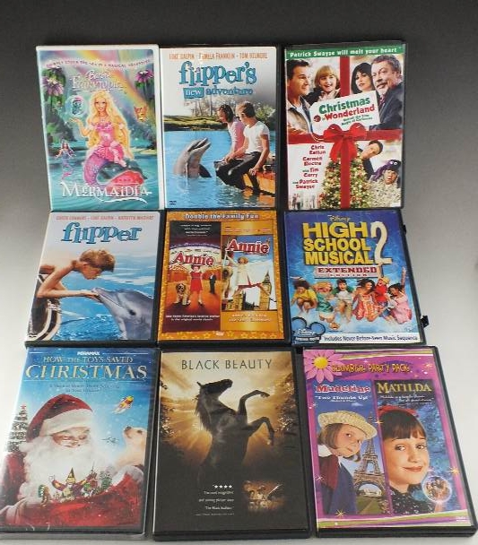 Musical CD's and DVD Movies