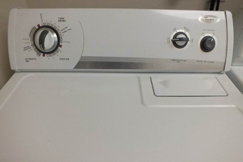 Whirlpool Electric Dryer and Maytag Washer