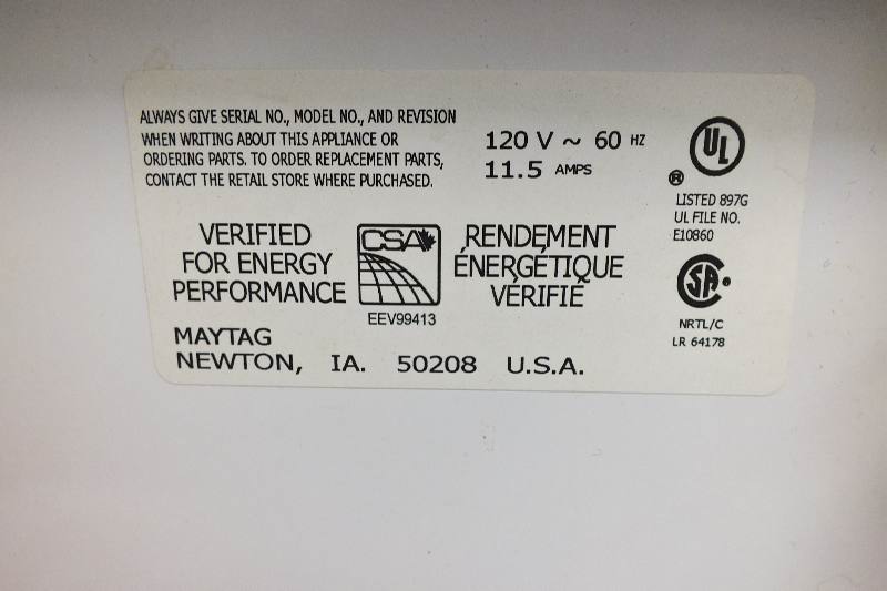 Whirlpool Electric Dryer and Maytag Washer