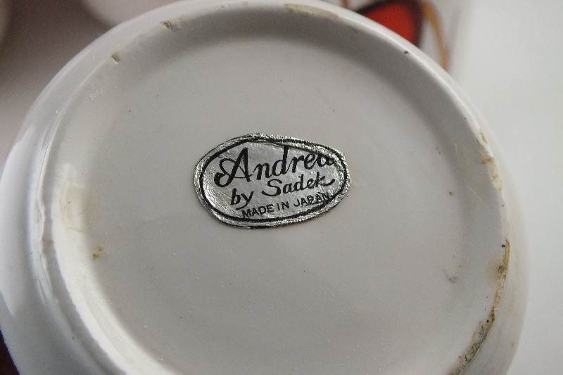 Sadek Canister Set and Painted "Lazy Susan"