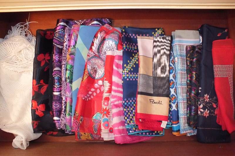 A Plethora of Scarves & Accessories
