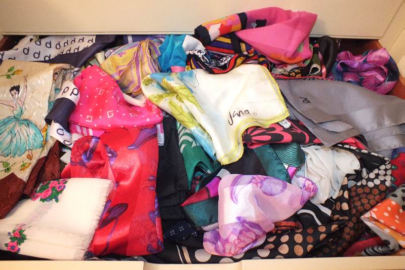 A Plethora of Scarves & Accessories