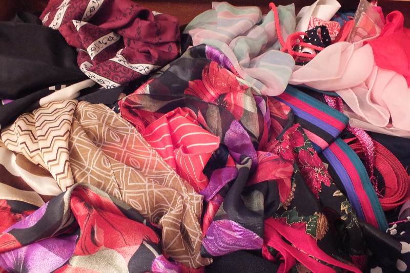 A Plethora of Scarves & Accessories