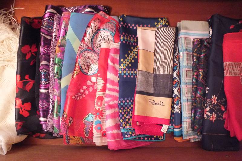 A Plethora of Scarves & Accessories