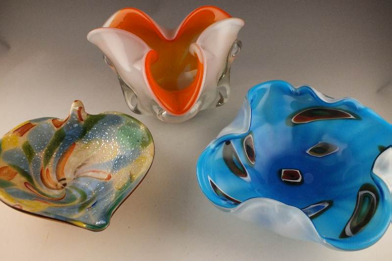 Hand Blown Glass Bowl