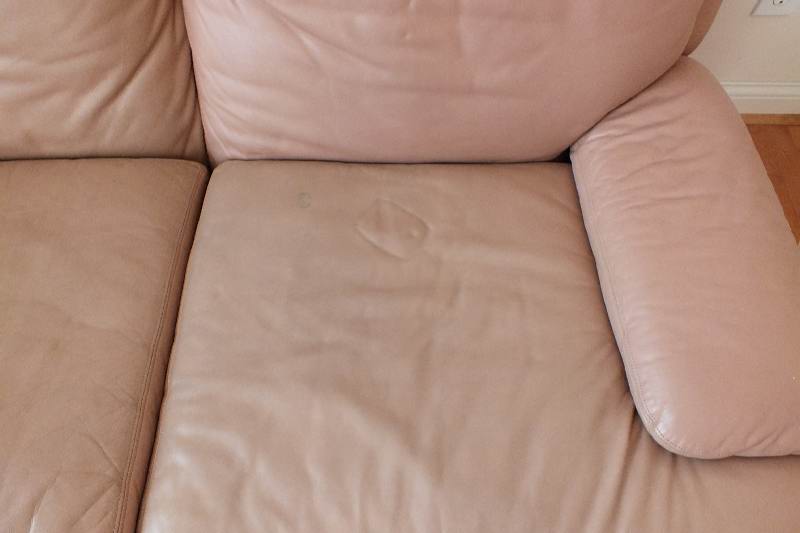 Contemporary Leather Sofa