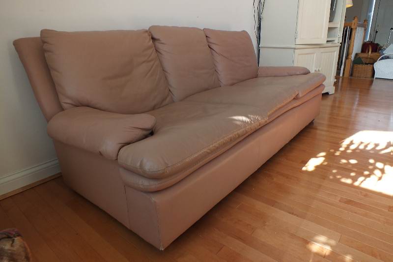 Contemporary Leather Sofa