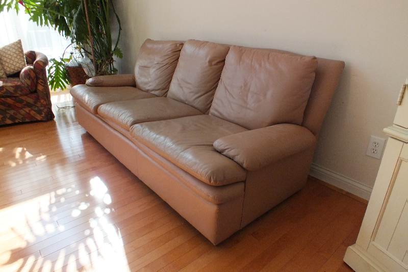 Contemporary Leather Sofa