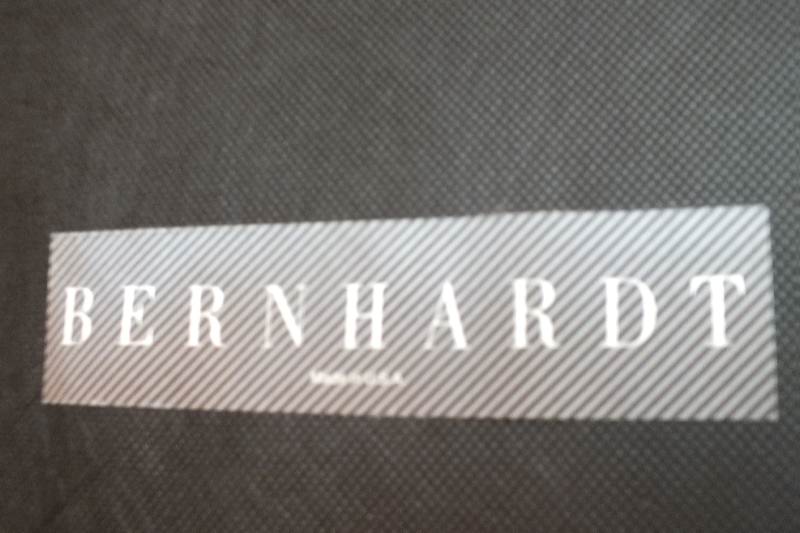 Bernhardt Leather Ottoman