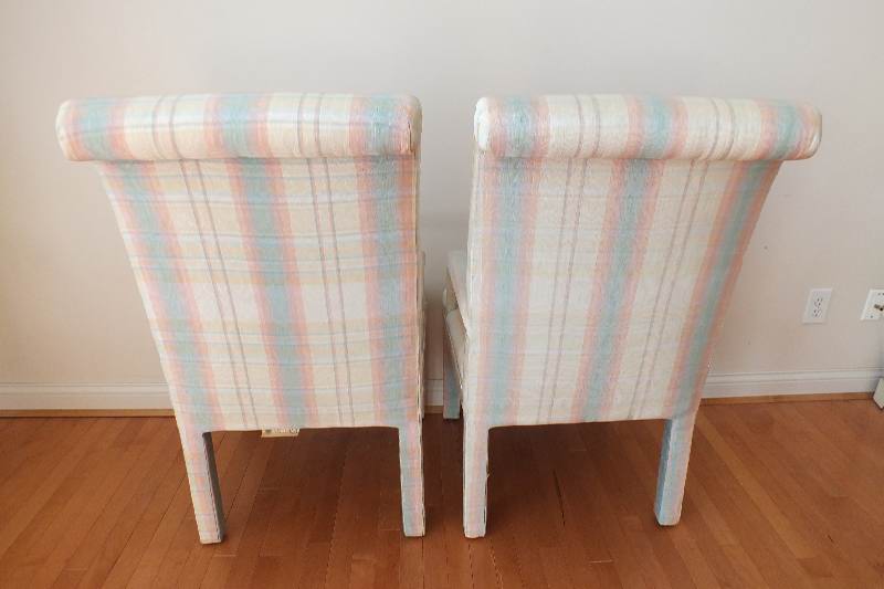 Parson-Styled Arm Chairs