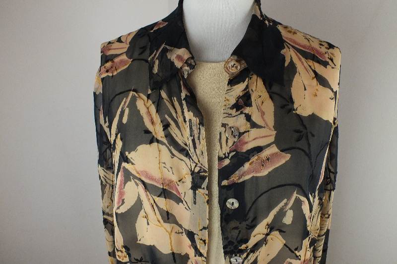 Carol Little Silk Blouse