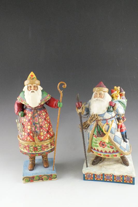 Jim Shore Heartwood Santa Figurals