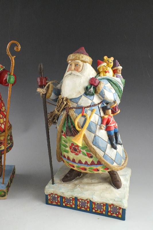 Jim Shore Heartwood Santa Figurals
