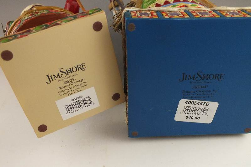 Jim Shore Heartwood Santa Figurals