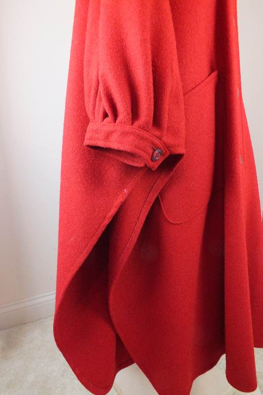 Wool Pendleton "Cape Coat"