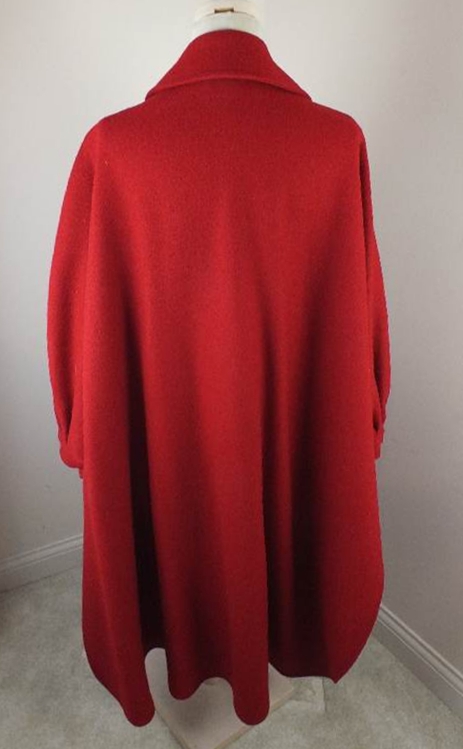 Wool Pendleton "Cape Coat"