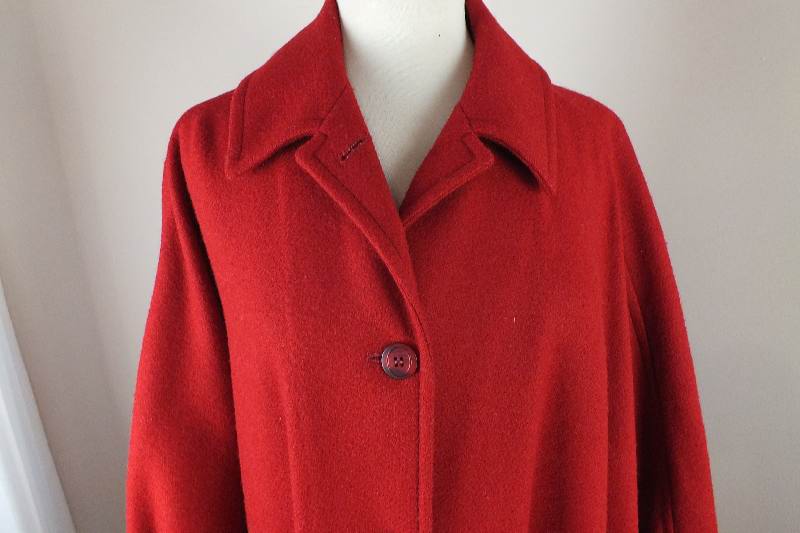 Wool Pendleton "Cape Coat"