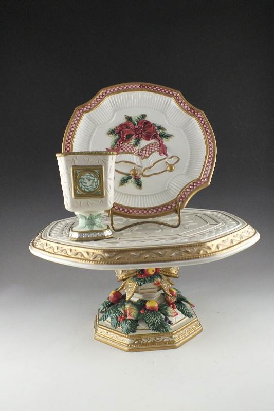 Cake Platter, Cookie Platter, and Scented Candle Holder