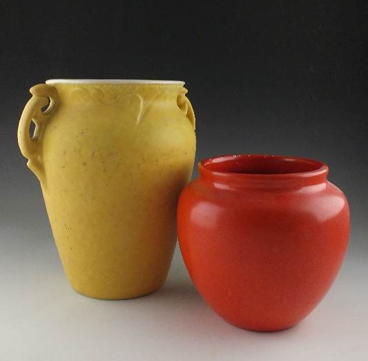 Weller Pottery Vessels Circa 1920