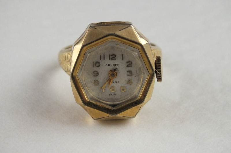 Orlooff Ladies Watch Ring
