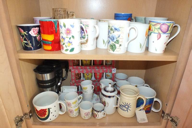 Assorted collection of Mugs and Teacups