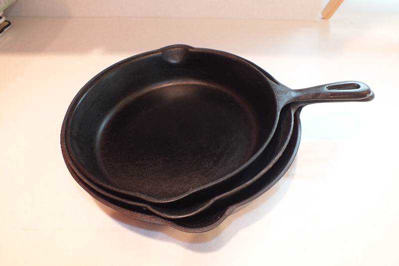 Collection of Cast Iron Skillets, Electric Skillet, Marble Rolling Pin and More
