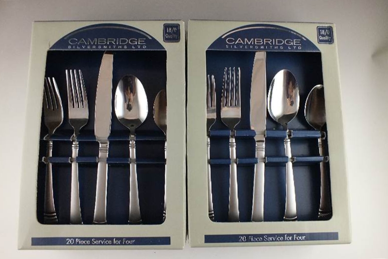 Two Boxes of Stainless Flatware