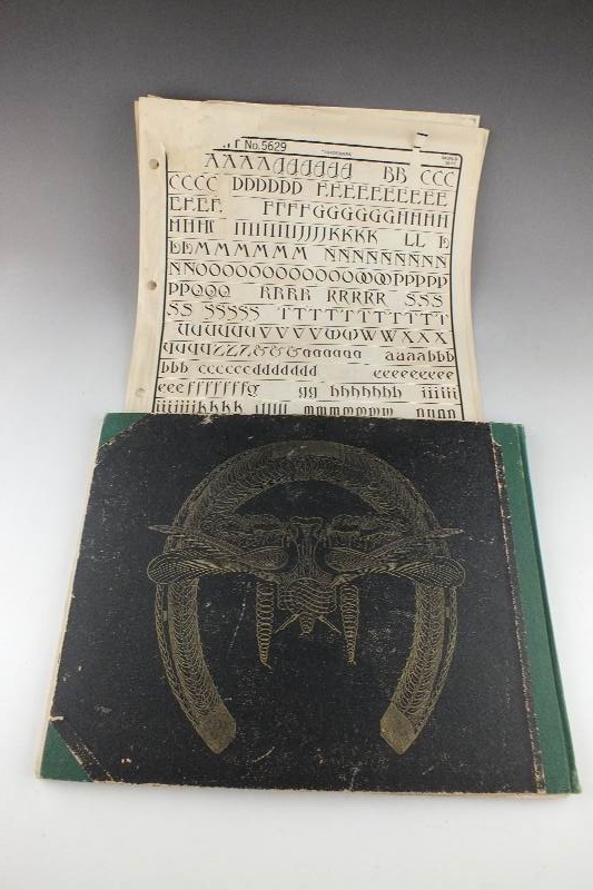 1881 "Real Pen Work Penmanship Book"