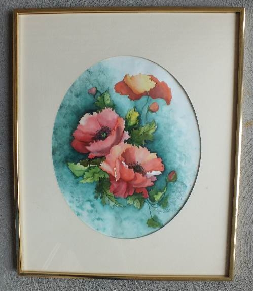 Poppies Watercolor