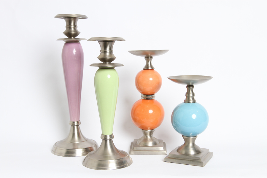 Funky Modern Candle Holders