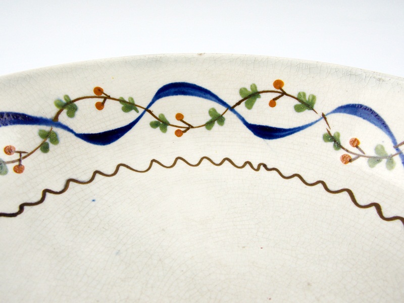 Antique Hard Paste porcelain Bowl
