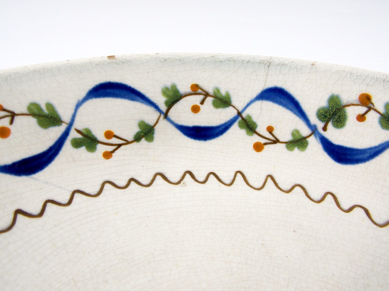 Antique Hard Paste porcelain Bowl