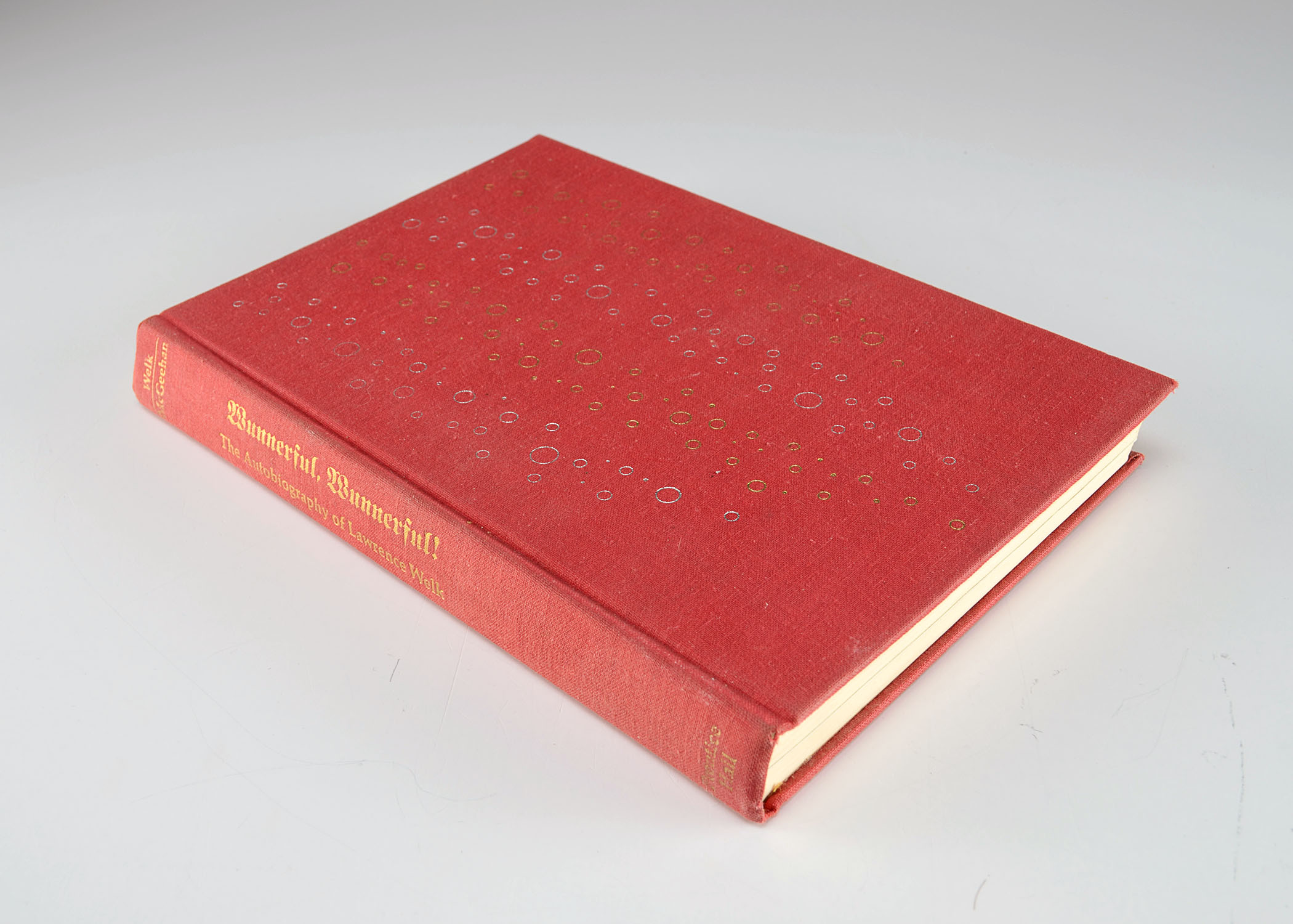 Lawrence Welk signed autobiography