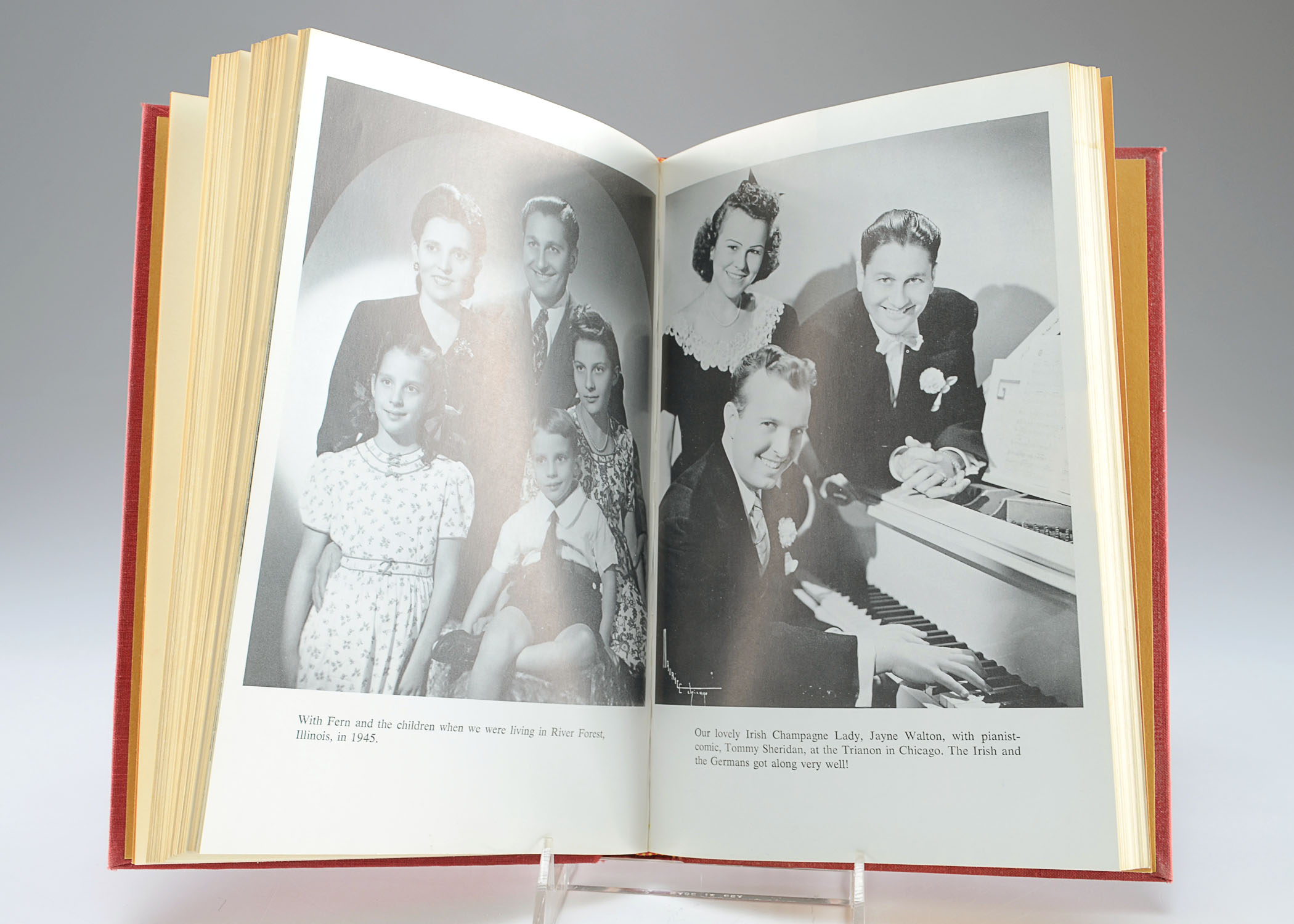 Lawrence Welk signed autobiography