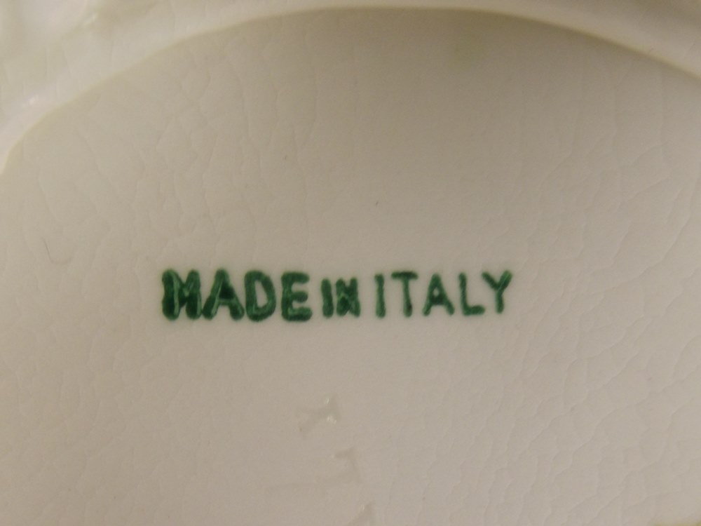  Italian Capodimonte Bowl 