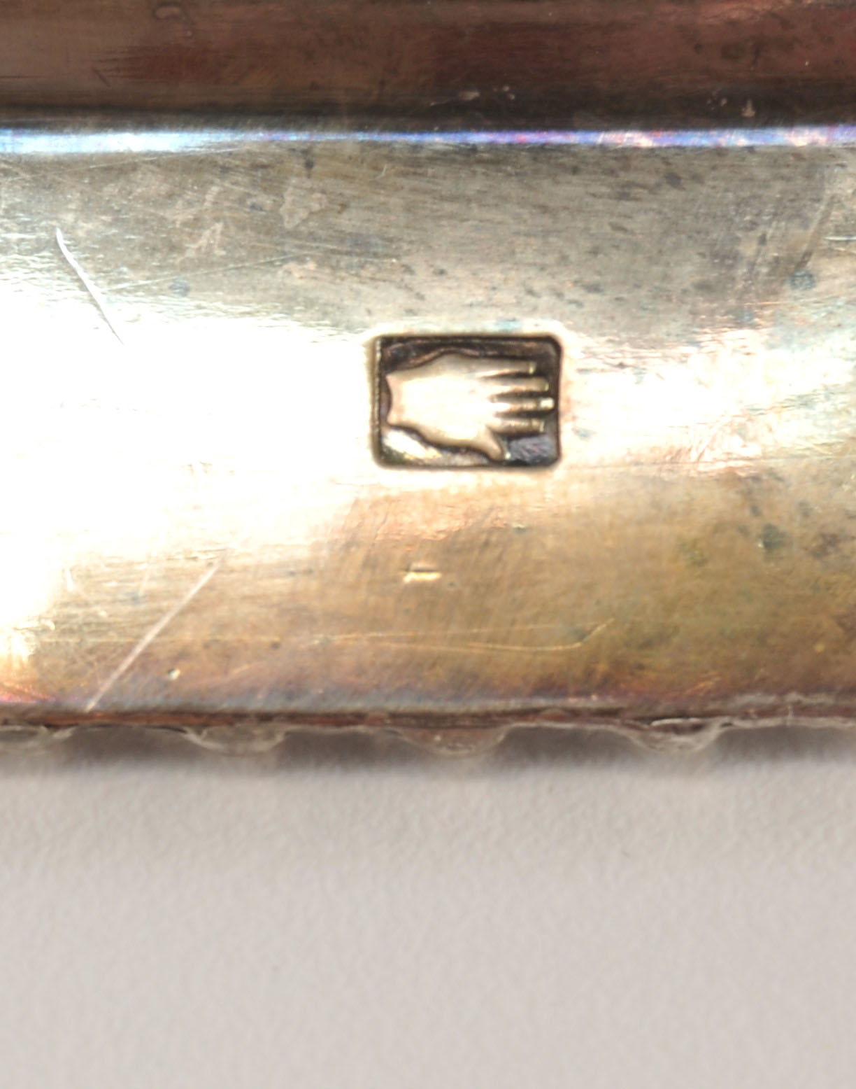 Antique Nathaniel Smith and Co. Victorian Silver Plate Eagle Motif Basket