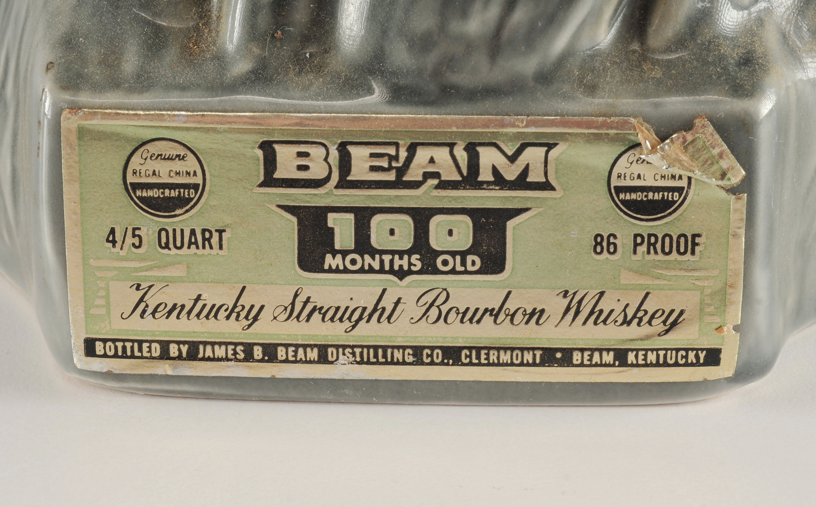 Two collectible vintage Jim Beam bottles 