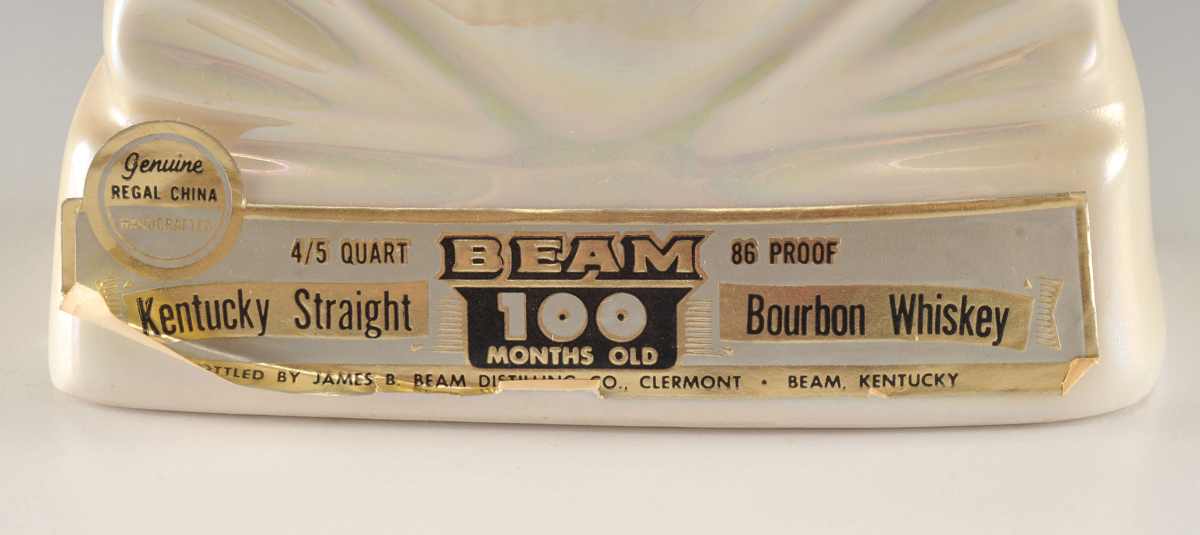 Two collectible vintage Jim Beam bottles 