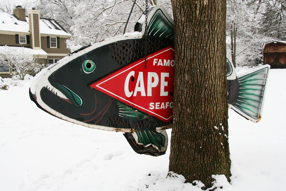 Cincinnati Fish Sign