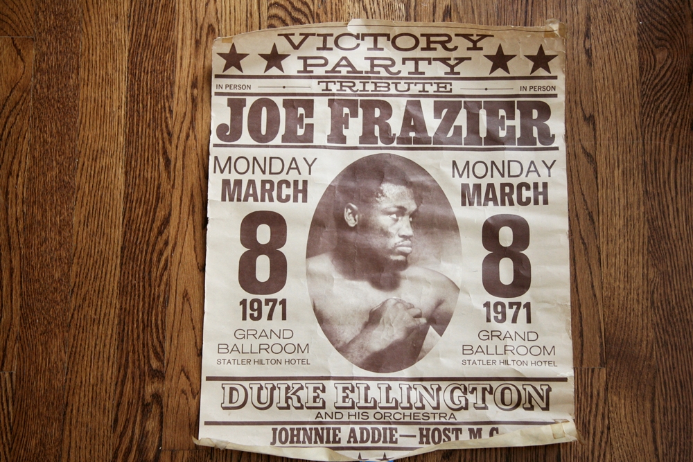 Original Joe Frazier Poster