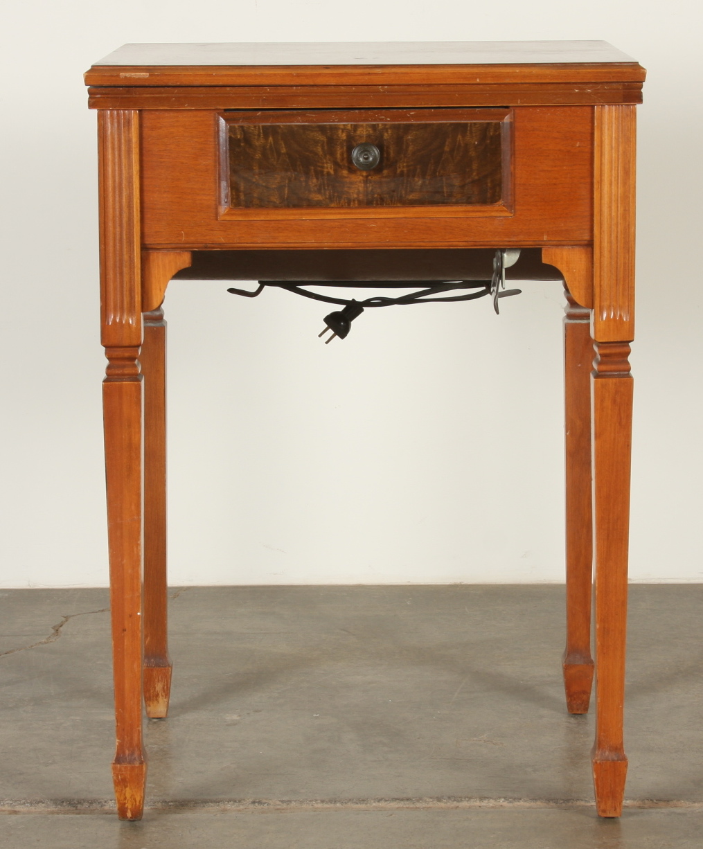 Necchi BF Nova Sewing Machine in Stand, Circa 1952