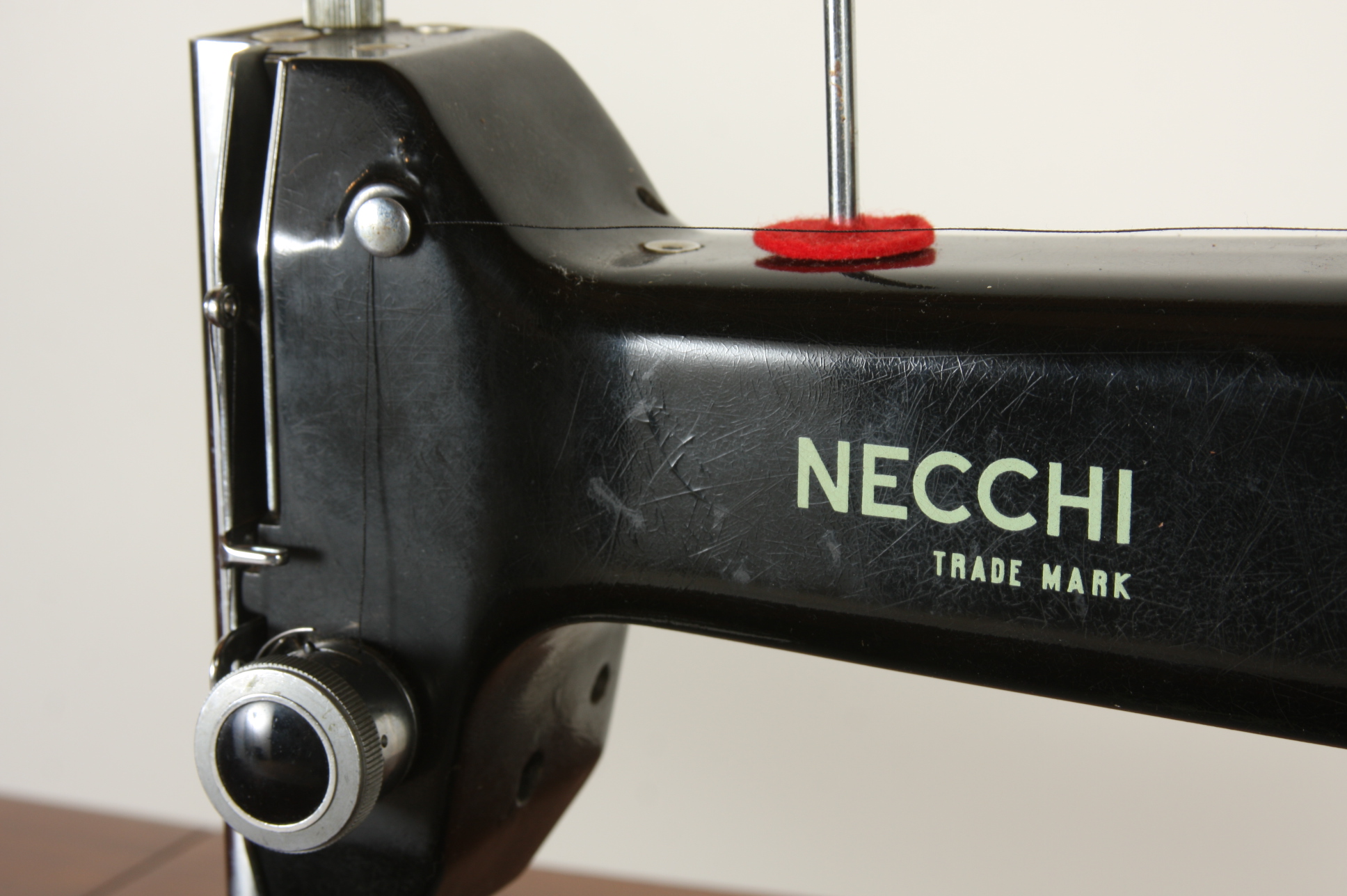 Necchi BF Nova Sewing Machine in Stand, Circa 1952