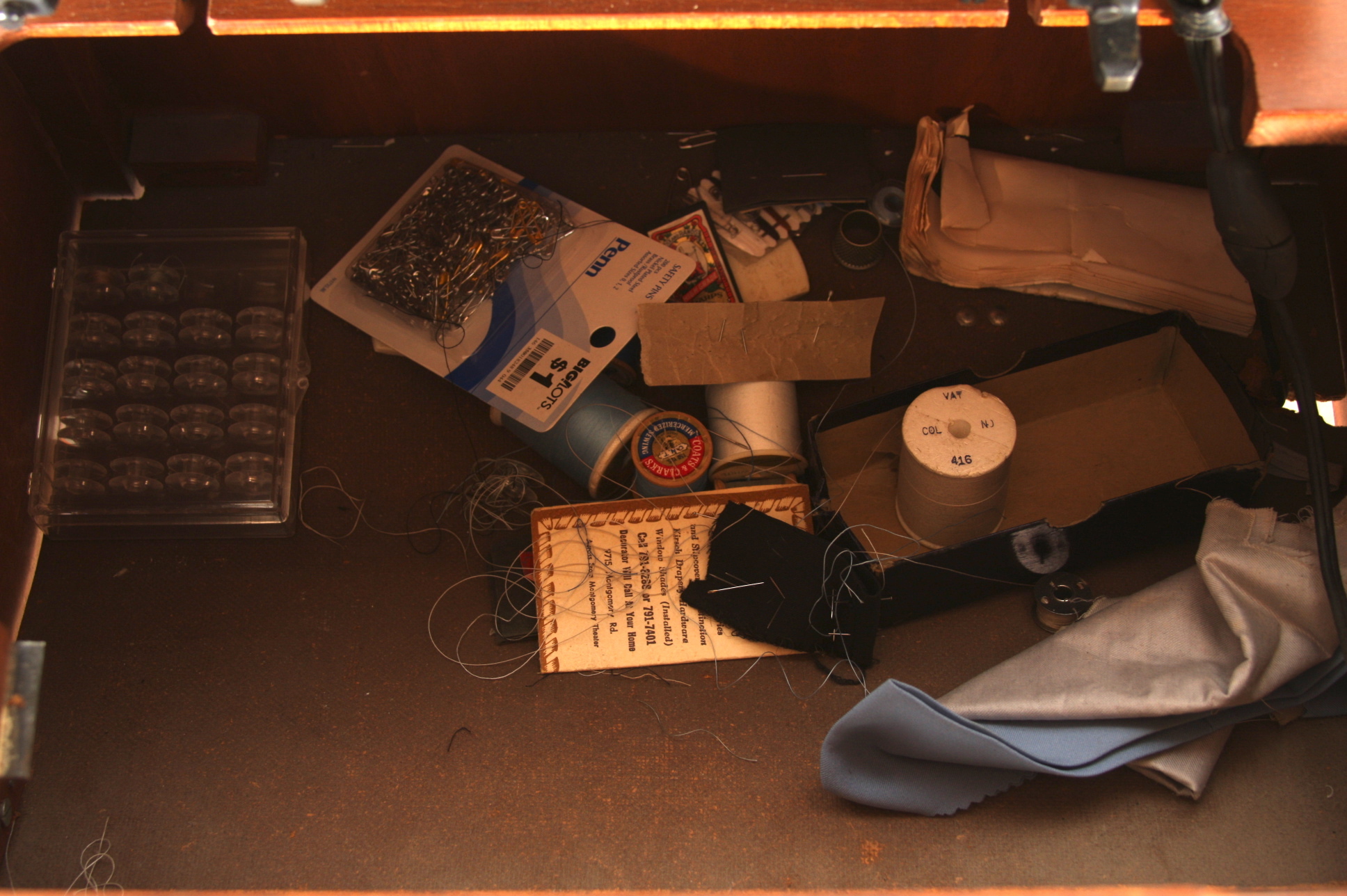 Necchi BF Nova Sewing Machine in Stand, Circa 1952