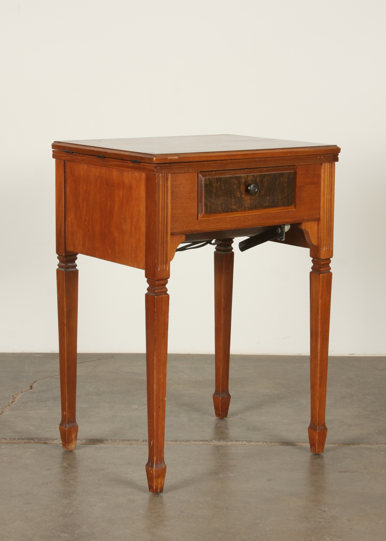 Necchi BF Nova Sewing Machine in Stand, Circa 1952