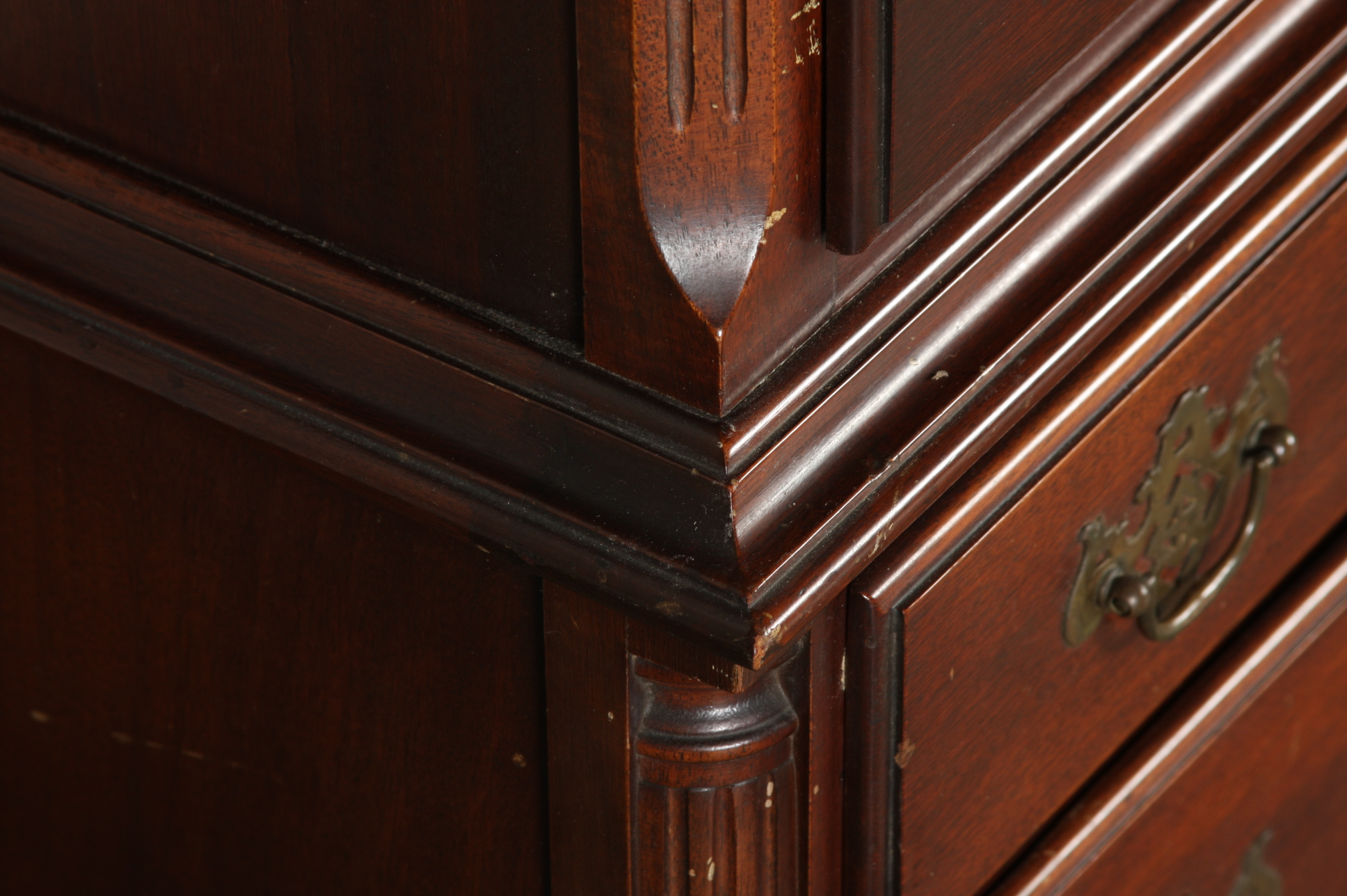  Kling Factories, Chippendale-style Mahogany Highboy