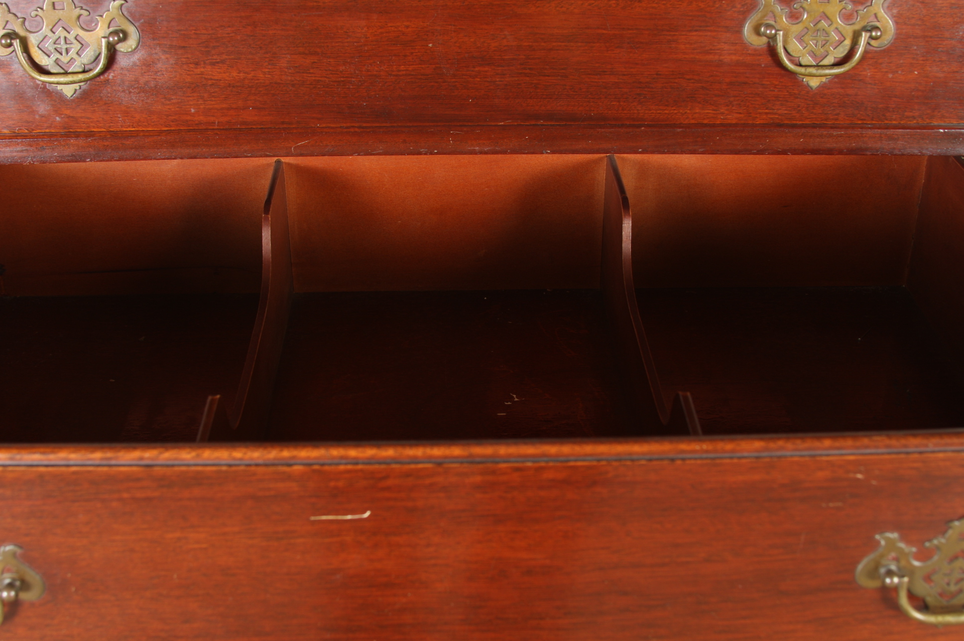  Kling Factories, Chippendale-style Mahogany Highboy