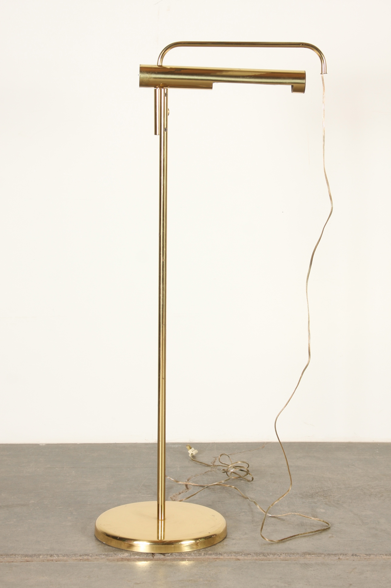 George Kovacs Modern Brass Floor Lamp