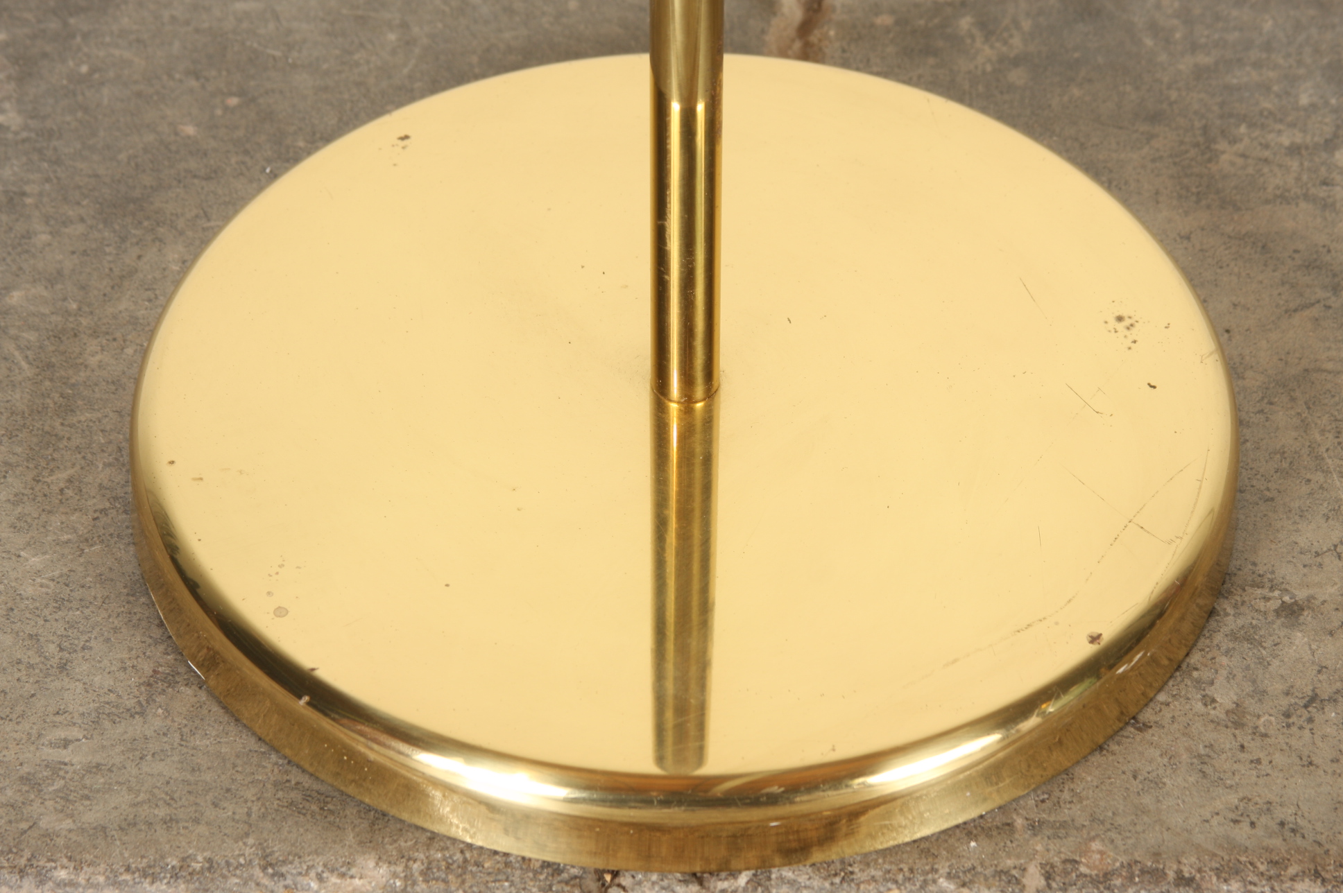 George Kovacs Modern Brass Floor Lamp